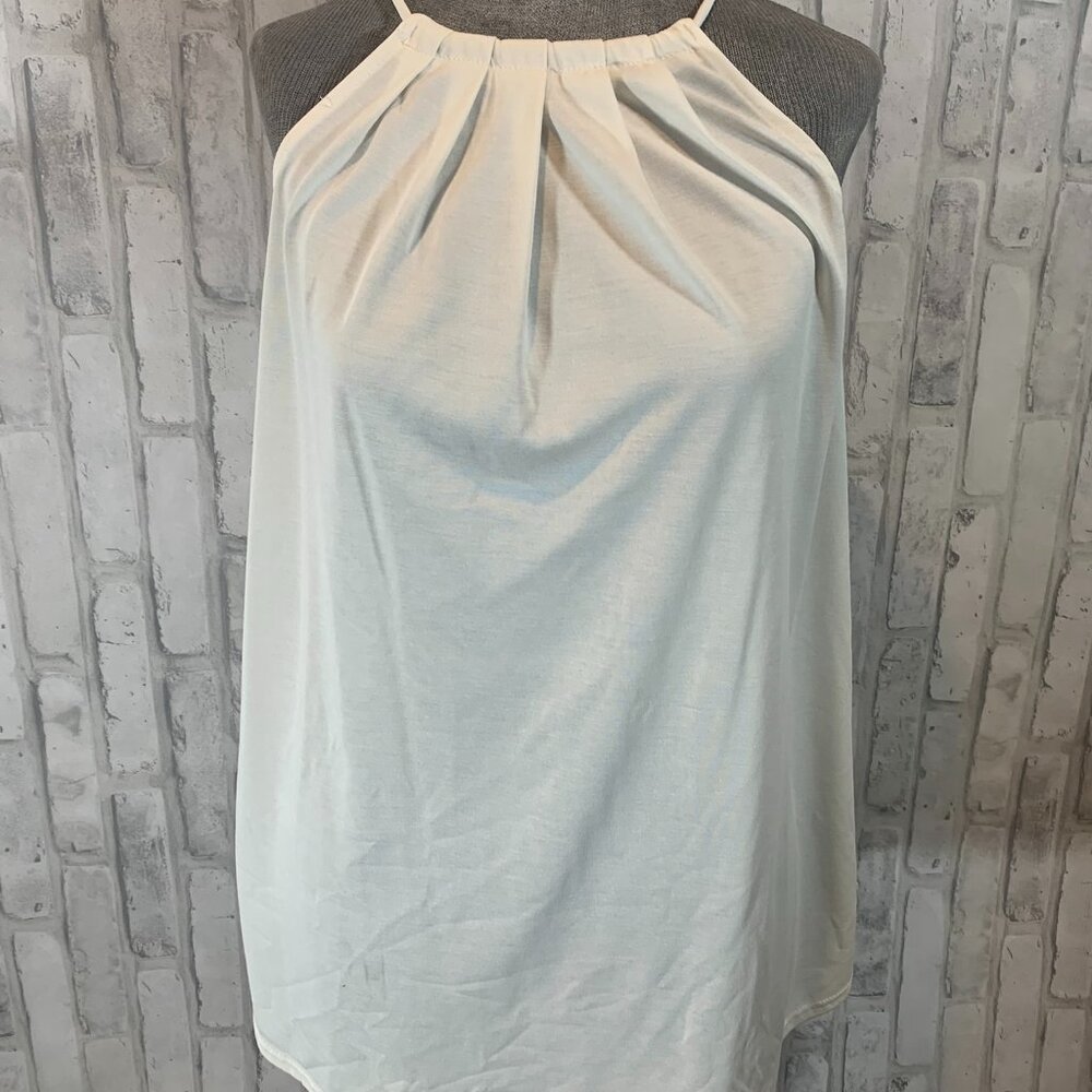 Off-White Spaghetti strap flowy tank top